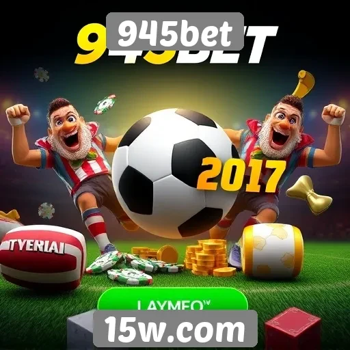 Variedade de jogos disponíveis na plataforma 945bet